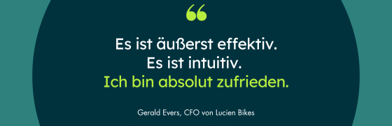 Zitat von Lucien Bikes CFO